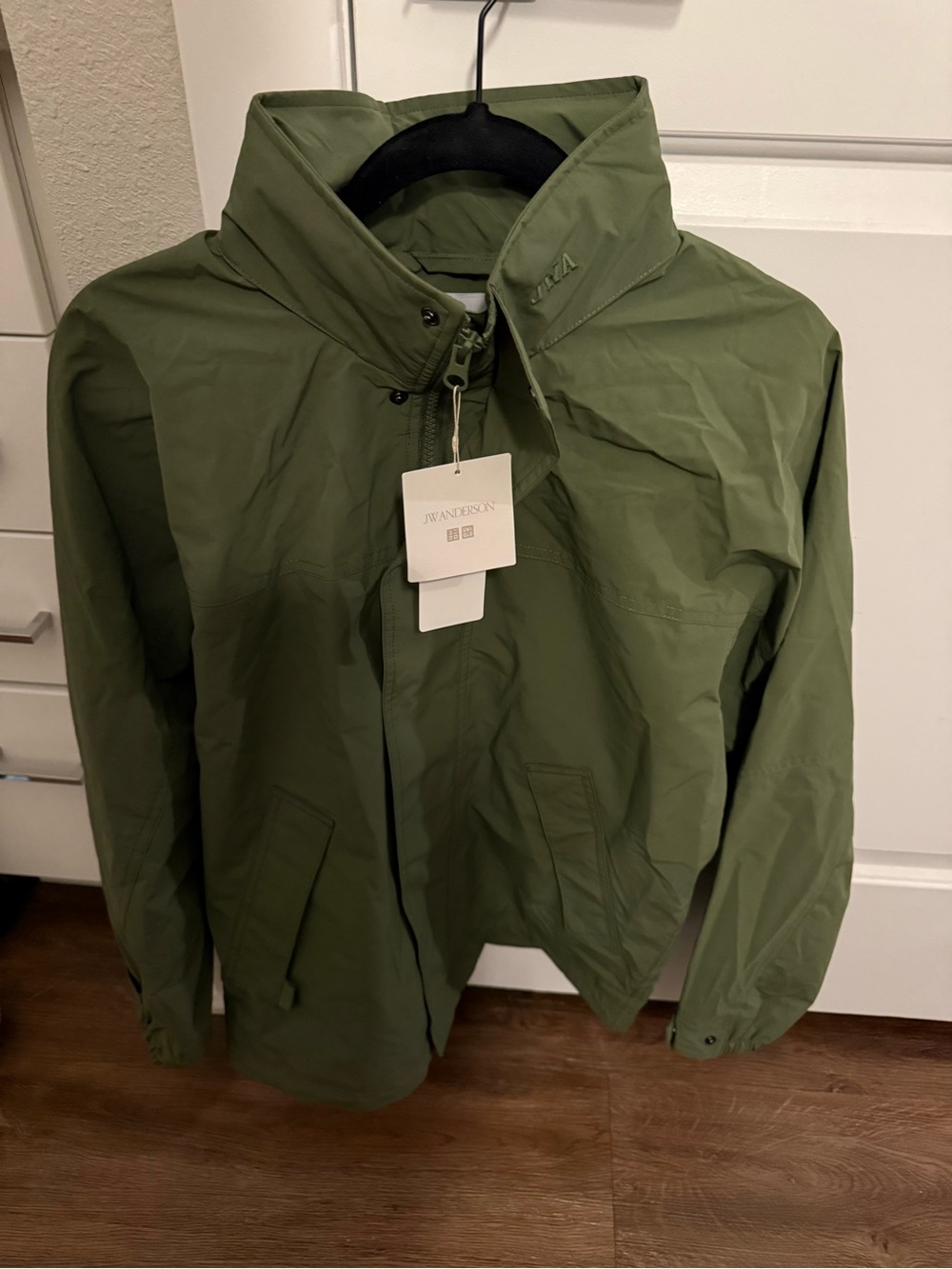 JW ANDERSON x Uniqlo Olive Windproof Stand Blouson